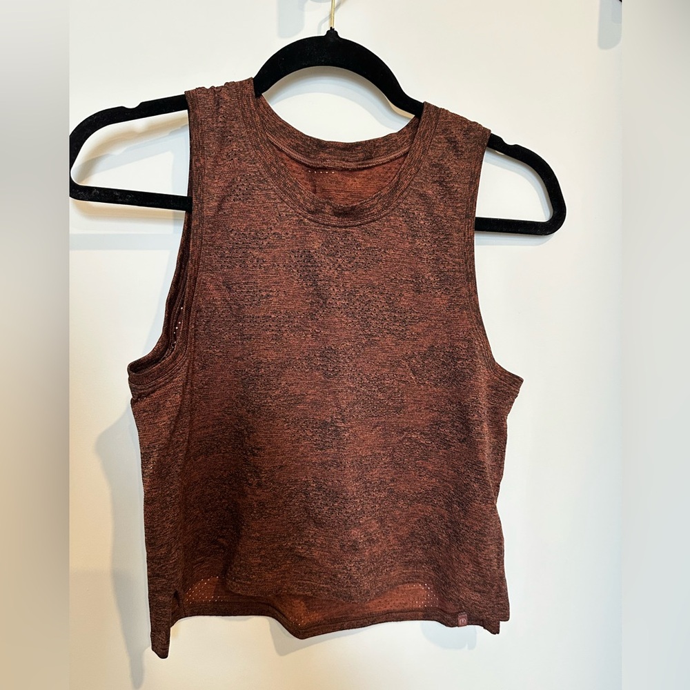 lululemon athletica Brown Tank Top